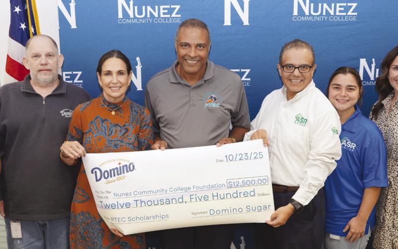 Domino Sugar Chalmette Refinery Donates $12,500 at Nunez Foundation Scholarship Breakfast