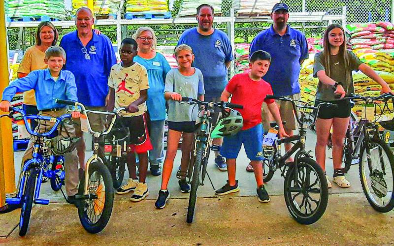 Kiwanis of St. Bernard-Arabi Sponsors Library's Read to Ride Program