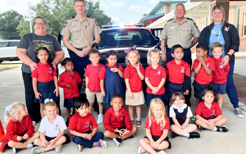 SBSO Visits with Lacoste Students