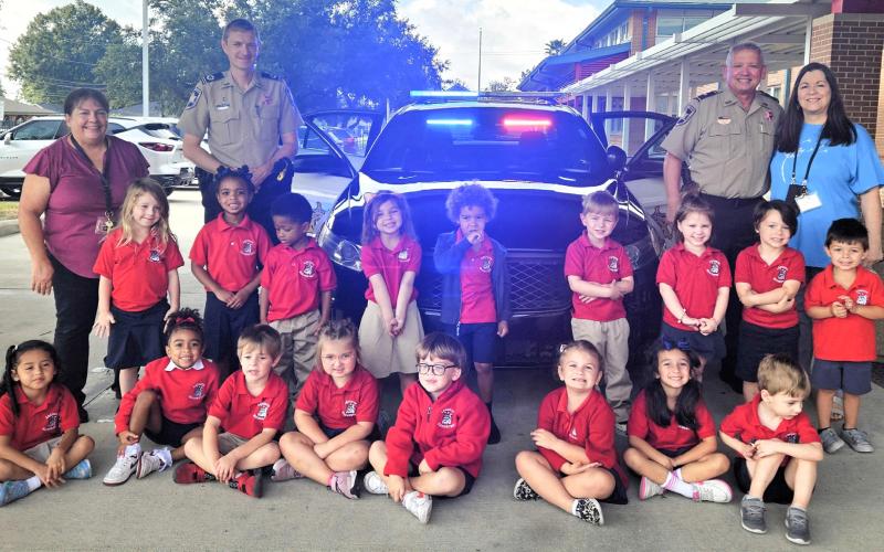 SBSO Visits with Lacoste Students