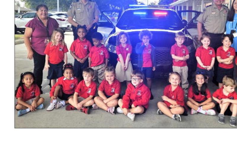SBSO Visits with Lacoste Students