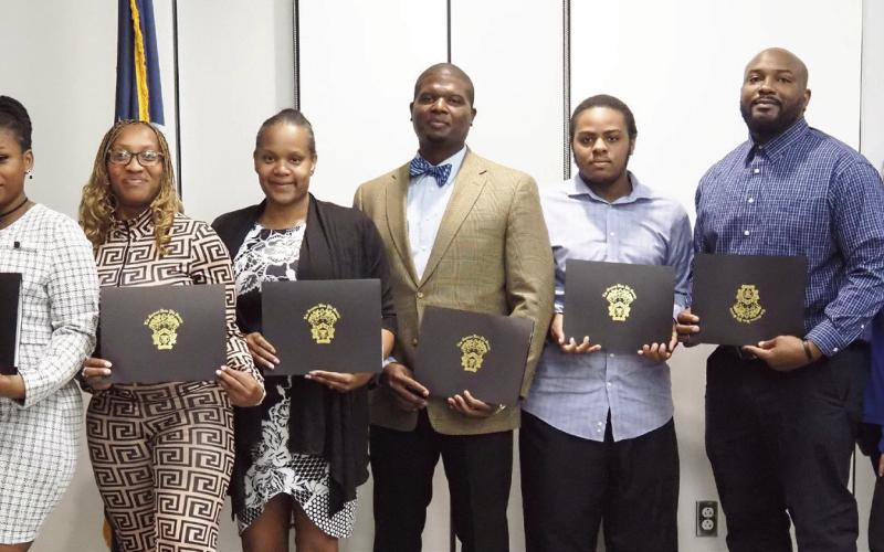 Nunez was proud to induct its Fall 2024 cohort of scholars into the Gamma Beta Phi Honor Society Nov. 20 in the Student
