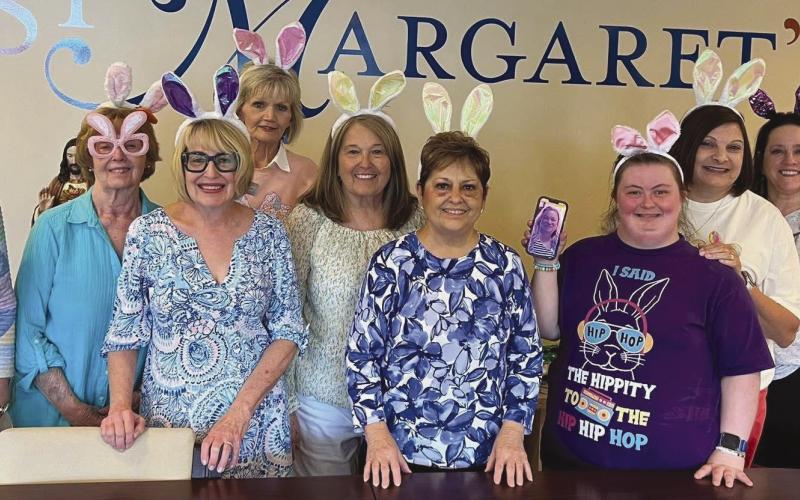 St. Bernard Community Volunteers Host Easter Bingo