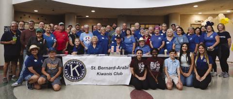 The annual Terri. c Kids and Terri. c Teens Pancake Breakfast was hosted by the Kiwanis Club of St.Bernard-Arabi at the CHS 9th Grade Academy Cafeteria.