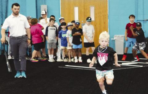 Nunez Pelican Baseball players and coaches will host a series of Youth Skills Camps June 16-July 3 for children age 7-12. The camps are divided into half-day, full-day, and three-day package options, with both morning and evening options available for half-day camps. Register now at Nunez. edu.