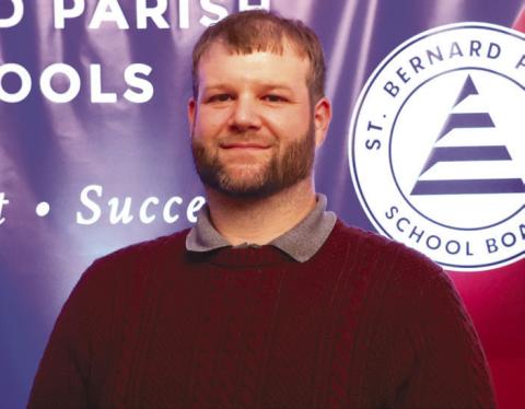 Teacher of the Year Honoree Kenneth Brown of Chalmette High School.