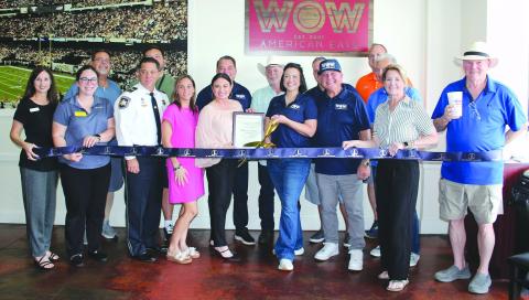 St. Bernard Chamber Celebrates the Reopening of WOW American Eats with Ribbon Cutting Ceremony