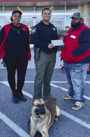 St. Bernard Sheriff’s Office K-9 Unit Receives Donation From Tractor Supply