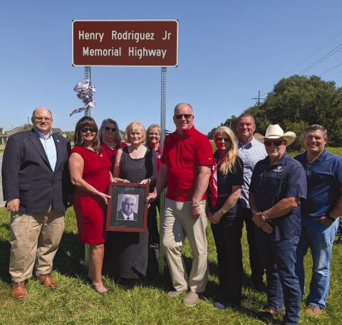 Rep. Bayham, Parish Officials Dedicate