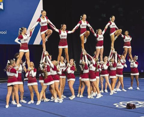 The CHS Cheer Team were named as one of the nation's best at this year's Universal Cheer Association National Championship.