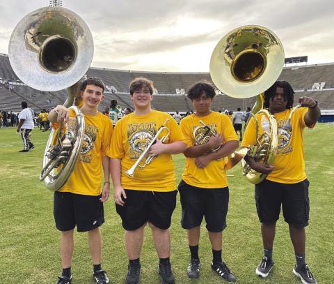 Chalmette High Band Represented In NOASB For First Time
