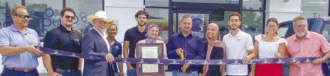 Parish President Louis Pomes along with members of his staff, members of the St. Bernard Chamber of Commerce, and Chamber Director Rhett Pritchard, were all on-hand for the Grand Opening and ribbon-cutting ceremony at Arabi Coin Laundry on May 28.