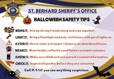SBSO Gets Ready For a Safe Halloween in
