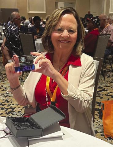 Diana Dysart was honored for her 44 years of service on the St. Bernard Parish School Board