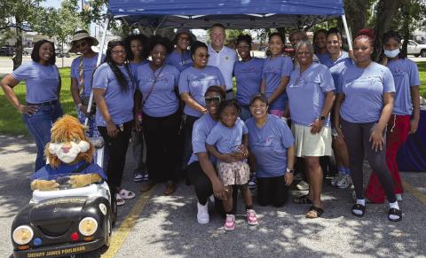 SBSO Participates in Church Back-To-School Outreach Event