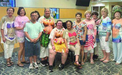 SBCV members pictured: Claudette Ponstein, Lisa Young, B.J. Schultz, Donna Schultz, Kelli Plaiscia, Brynn Plaiscia, Carolyn Little, Inez Fernandez, Gaynel Cowen, Daryl Tedesco, Lee Anne Harlton, and Nora Egan.