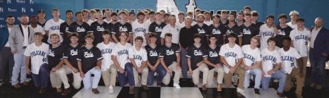 The 2025-2026 Nunez Pelicans Baseball team was introduced to the public Aug. 22 during Nunez Community College's first Summer Baseball Bash. The fundraiser event drew well over 100 guests to the Physical Activity Center to support the Pels, including St. Bernard Parish ocials.