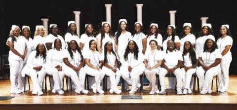 The Nunez Community College Practical Nursing Class of Spring 2026 held its Pinning Ceremony May 18 at the Nunez Auditorium in Chalmette.