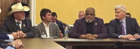 Parish Officials Travel Up to U.S. Capital for Washington Mardi Gras
