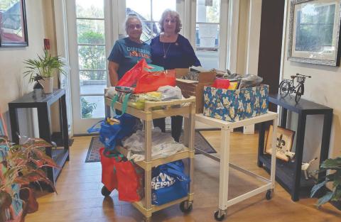 St. Bernard AARP Gives Back With School Supply Donation