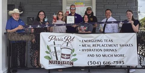 St. Bernard Chamber of Commerce Celebrates Ribbon Cutting for Paris Road Nutrition