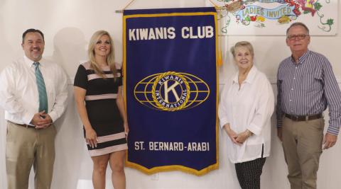 From left to right: Niko Tesvich, Katelin Neitzschman, Judy Homeister, Denis Bradley.