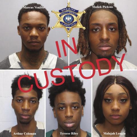 SBSO Apprehends Two Remaining Suspects in Violet Homicide