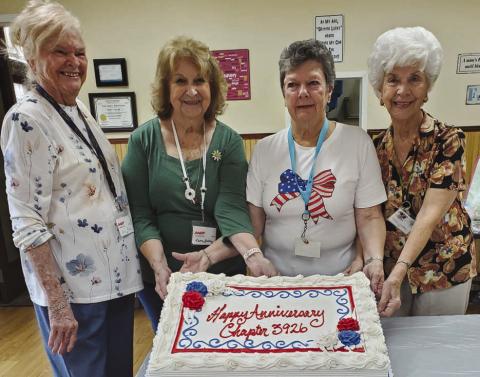 Left to right : Terry Heidel, Vice President, Leona Galley, President, Glenda Fedele &amp; Carolyn Constance, Secretary On June 28, 2025 AARP Chapter 3926 celebrated their 40th year anniversary at their monthly meeting. Our chapter was originally organized back on June 22, 1985, but became Chapter 3926on October 6, 1986 . We celebrate today our strong and long existence in St. BernardParish.