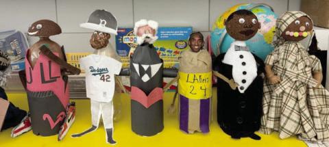 W. Smith Elementary School Third Graders Show Off Recent Art Projects