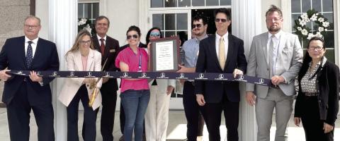 St. Bernard Memorial Funeral Home & Gardens Ribbon Cutting