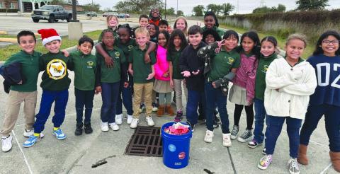 Front Row from Left: Greydy Perez, Christina Crego, Sophia Mauricia Dos Anjos; Back Row: Carter Williams, Mason Newton, Jayce Smith, Xander Borden.