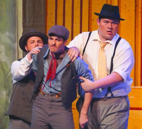 Cast, Crew, And Scenes From Newsies