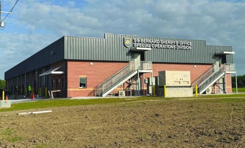 The St. Bernard Parish Sheri 's O ce new Special Operations Division facility on Paris Road provides a centralized hub for emergency response operations, housing specialized equipment and resources to better serve the community.