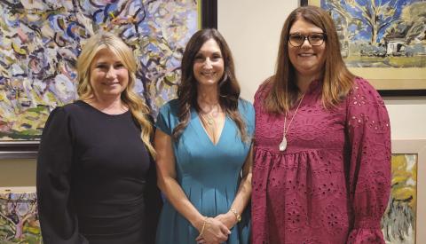 From left: Jennifer Domingo, Dawn Russell and Nicole Moity