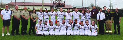 SBSO Honored at CHS Softball Team’s First Responders Night