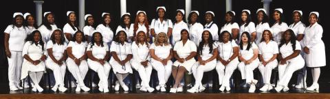 The Nunez Community College Practical Nursing Class of Fall 2025 held its Pinning Ceremony Dec. 16 at the Sigur Center in Chalmette.