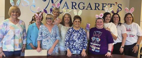 St. Bernard Community Volunteers Host Easter Bingo