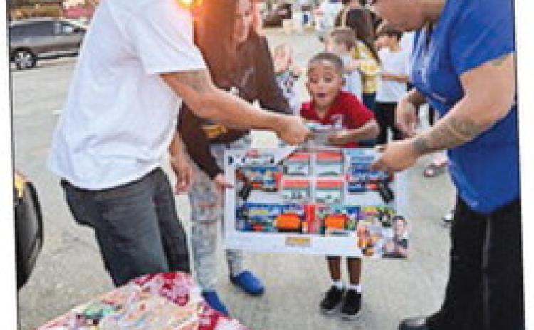 Quality Convenience Chevron Station in Arabi holds Second Annual Toy Drive