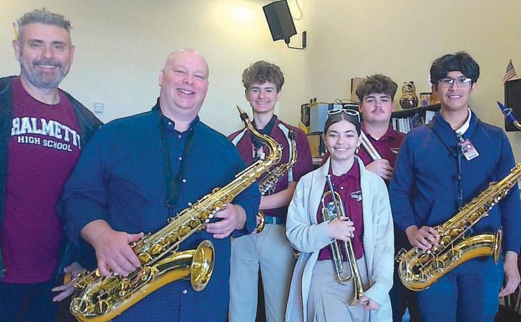 Left to Right Jason Rusk, Bruce Brackman, Tyce Duque, Samantha Thornton, Patrick Browning, Orlando Espinosa-Martinez.