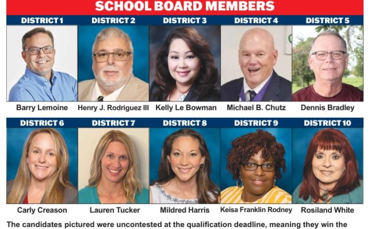 Candidates for Nov. 3 Election Set After Qualifying Period