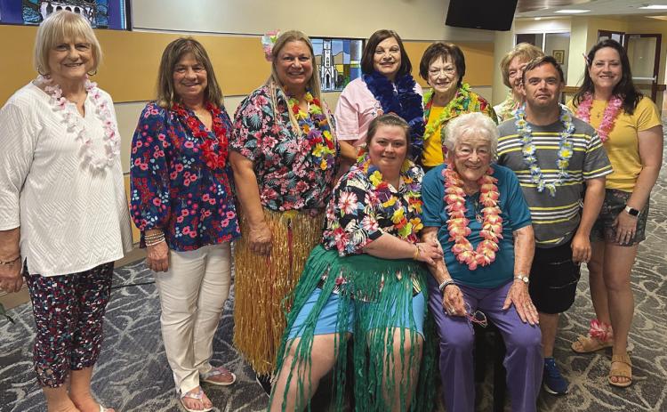 SBCV Bring Luau-Themed Bingo to St. Margaret’s at Mercy