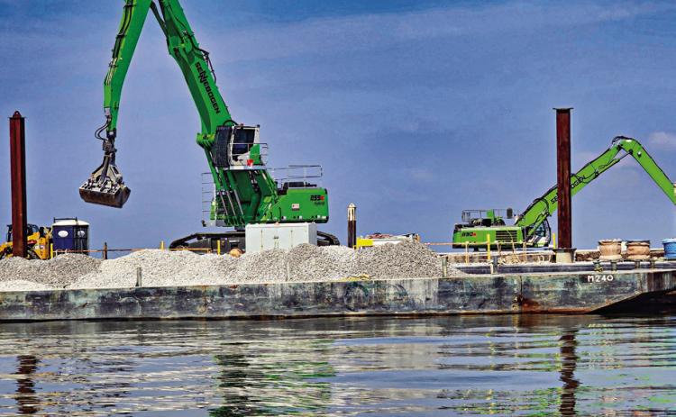 LDWF Constructs New Oyster Reef in Morgan Harbor