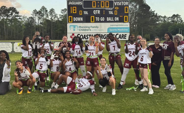The Chalmette High School Lady Owls Flag Football Team had an amazing . rst season, making it to the state semi-. nals.