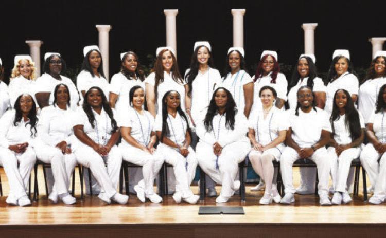 The Nunez Community College Practical Nursing Class of Spring 2026 held its Pinning Ceremony May 18 at the Nunez Auditorium in Chalmette.