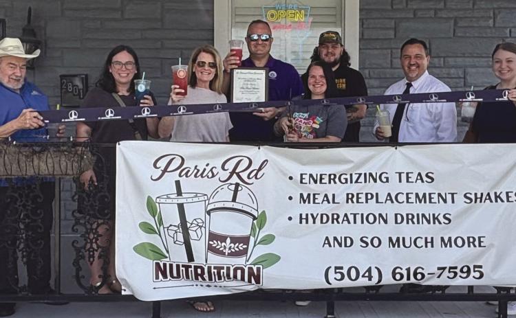 St. Bernard Chamber of Commerce Celebrates Ribbon Cutting for Paris Road Nutrition