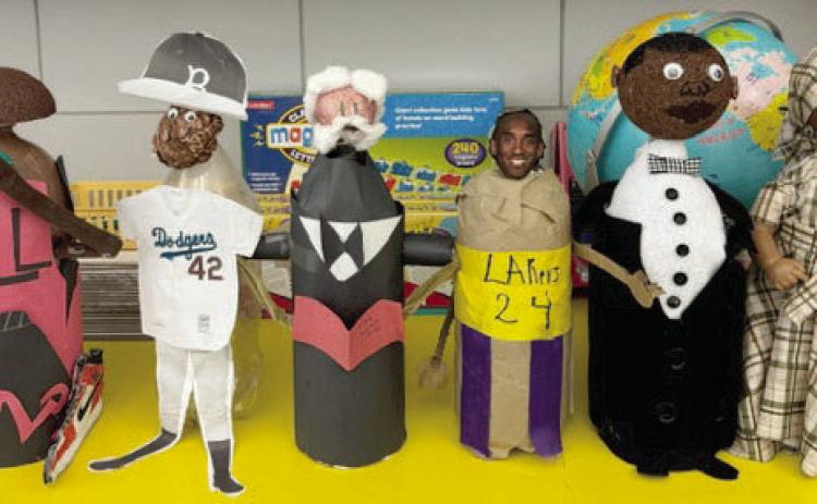 W. Smith Elementary School Third Graders Show Off Recent Art Projects