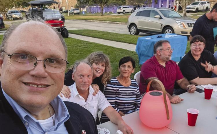 Rep. Bayham Joins Parish Leaders at Night Out Against Crime