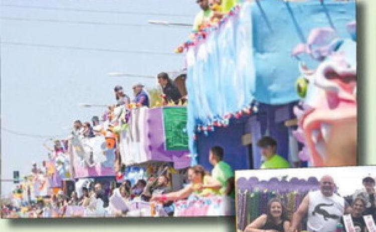 Irish Italian Isleños Parade