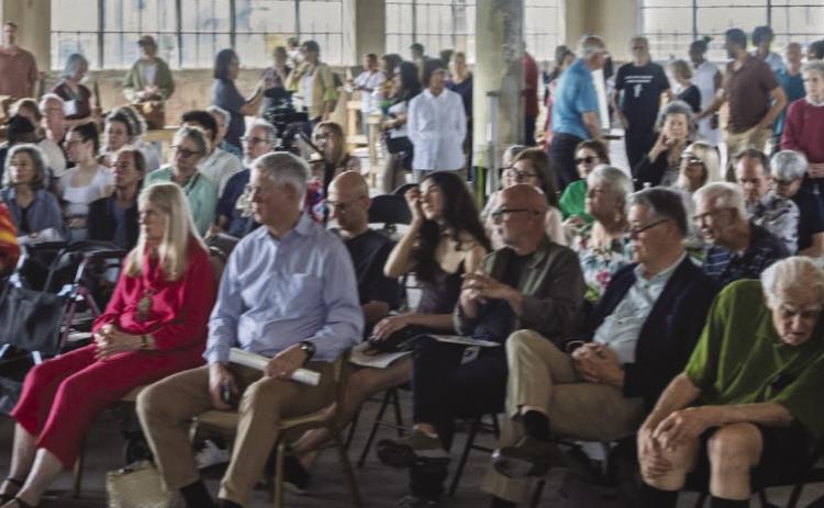 The creative art exhibit at the Ford Motor plant was well attended by a regional audience. The exhibit will continue on a limited basis check on Facebook for weekend hours.