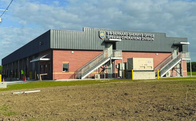 The St. Bernard Parish Sheri 's O ce new Special Operations Division facility on Paris Road provides a centralized hub for emergency response operations, housing specialized equipment and resources to better serve the community.